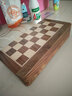 御圣国际象棋磁性折叠棋盘花梨木黄杨木象棋子便携户外学生儿童礼物 中号(VE/10)国际象棋+折叠棋盘 实拍图