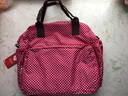 乐韵宝妈咪包多功能待产包新款时尚大容量孕妇包母婴外出背包袋 红色【时尚款】 实拍图