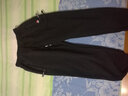 稻草人运动裤男长裤春秋修身束脚裤收口卫裤弹力休闲裤男小脚裤 黑色(加绒小脚)J728 L 实拍图