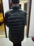 诗柏美 海宁新款真皮羽绒服男士精选轻奢水貂毛翻领绵羊皮夹克中年外套 黑色 L 实拍图