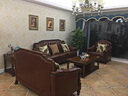 格澜帝尔（growdear）沙发美式古典真皮沙发牛皮沙发组合实木真皮沙发欧式新古典奢华 全皮双人位（可换皮布颜色） 实拍图