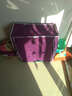 亚思特  简易鞋柜多层宿舍家用防尘布艺鞋柜组装置物架收纳经济型带布套 紫色【长61宽30高63cm】 实拍图