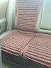 亦春天（Always Spring）高端小蛮腰汽车坐垫四季通用亚麻冰丝双面奔驰奥迪单片高感夏凉垫 镶金棕（丝/绒双面） 实拍图