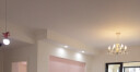 旭萌儿童房卧室吊灯女孩公主房水晶灯欧式韩式粉色马卡龙田园服装店灯 6头白色 LED单色白光 晒单实拍图