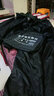 龙豹 LB0016 双面穿 电动车摩托车分体式时尚雨衣套装 户外雨裤雨披双层加厚 双面穿双层加厚-黑色 大号XXXL 实拍图
