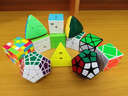 圣手异形魔方三阶二四五阶套装比赛专用镜面斜转金字塔五魔方顺滑玩具 豪华17件套装 实拍图