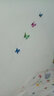 柯凡印象 3D仿真立体蝴蝶墙贴创意卧室天花板墙壁贴纸彩色电视墙装饰贴画 蓝色 单层 实拍图
