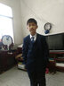 ELPA儿童西装男童小西服套装中大童花童礼服钢琴演出服男孩春秋韩版 蓝平驳领5件套: 4件套+马甲 145 码 身高140-145cm 重62-71斤 实拍图