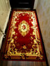 万腾 欧式剪花长条地毯卧室床边毯长方形家用过道走廊地毯门口进门入户玄关门厅地毯厨房加厚满铺阳台飘窗毯 1255R 1000*2000mm 实拍图