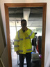 谋福荧光黄分体雨衣雨裤套装 交通骑行雨衣 L 165 实拍图