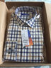 第五季 男装衬衫商务休闲衬衣男士长袖修身法兰绒磨毛格子保暖衬衫 SFL5T172 38 [参考体重：110-120斤] 实拍图
