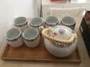 LICHEN景德镇 陶瓷茶杯 茶壶 一壶六杯套装 带礼盒 整套茶具 东方神韵七头茶具 实拍图