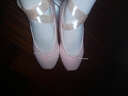 艾舞戈舞蹈足尖套硅胶鞋垫脚趾保护套成人芭蕾舞鞋加厚脚尖套透气 肉粉色 均码 实拍图