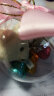 好时（HERSHEY’S） 巧克力喜糖成品6粒 创意小熊透明球婚礼糖盒含糖三八节活动礼物 店家代包 盒装 36g 粉色 实拍图