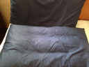 伊人风采 枕套全棉素色枕芯套纯色简约北欧风酒店商务男士平纹信封式枕套 藏蓝 48*74枕套一对 实拍图