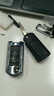 马自达汽车钥匙包套适用于CX-4CX-5CX-8昂克赛拉阿特兹睿翼专用遥控器锌合金钥匙壳男女锁匙扣 折叠两键-银黑色款 马自达3星骋 马自达6轿跑 马自达MX-5 睿翼 实拍图