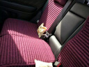 亦春天（Always Spring）高端小蛮腰汽车坐垫四季通用亚麻冰丝双面奔驰奥迪单片高感夏凉垫 镶金棕（丝/绒双面） 实拍图