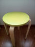 鼎尊家具-多色实木富洛塔小圆凳餐厅非塑料小凳子时尚餐凳现代简约板凳彩色休闲凳 -可多件罗放 A款柠檬黄色 实拍图