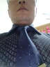 带带帅【六件套领带】领带男正装商务韩版新郎结婚红领带夹普通6-8CM T61波纹白点六件套 实拍图