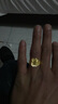 千影珠宝金项链男女款细款锁骨链水波纹链子女款仿金粗水波链结婚首饰品送礼送朋友高仿真首饰 细款单水波约43厘米0.13防伪品牌标签标价560 实拍图