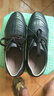 保罗骑士增高鞋男士内增高鞋休闲鞋时尚真皮男鞋增高6厘米男士皮鞋隐形增高 海兰色 39 实拍图
