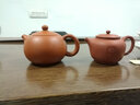陸羽台湾陆羽大呆紫砂茶壶原矿紫泥朱泥小茶壶办公家用泡茶壶茶具礼盒 中呆-朱泥 110ml 实拍图