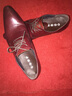 村哥牛皮休闲皮鞋男秋季商务正装男士皮鞋真皮尖头英伦婚鞋 棕色 42 实拍图