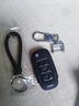 适用大众新朗逸途观L宝来高尔夫凌渡探歌途昂途岳探岳桑塔纳捷达速腾帕萨特途安真皮钥匙包套汽车用钥匙扣 大众F款黑色 实拍图