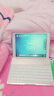 新爵 2018新款ipad pro9.7蓝牙键盘鼠标套装air2保护套金属背光6代A1893 玫瑰金（旋转背光款） ipad Air1专用 实拍图