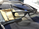 帕斯达（PSD）电脑防辐射眼镜男女款防蓝光电脑镜护目镜时尚上网护眼防蓝光平光眼镜 砂黑色 实拍图