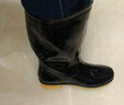 回力雨鞋男中筒牛筋雨靴男耐磨防滑保暖防水鞋胶鞋套鞋 牛筋底中筒（不加绒） 41 实拍图