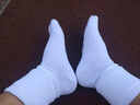 adidas阿迪达斯袜子男足球袜子长筒成人过膝运动袜子防滑训练 CV8095蓝 40-42码 实拍图