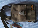 路游（LooYoo） A138军迷尼龙料单肩挎包拎包休闲腰包8吋平板包多功能战术附件包 7吋卡其色 实拍图