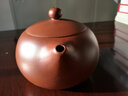 一茗金砂 宜兴紫砂壶茶壶自产自销名家吴娟华高难度大红袍朱泥大品 300CC全手工壶西施壶 大品 约300CC 实拍图