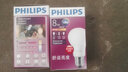 飞利浦（PHILIPS） led灯泡超大球泡亮光源白光暖光护眼灯具E27大螺口电灯白炽灯泡 8W-E27螺口 单只装 黄光 实拍图