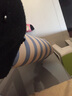 朵彩女内衣秋衣秋裤套装 女生纯棉内衣 圆领基础打底棉毛衫套装纯棉 DX5691女字母熊 L 实拍图