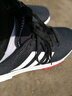 阿迪达斯（adidas）男鞋子2025秋冬季新款网面透气跑步鞋耐磨休闲鞋软底缓震运动鞋  黑色/白 网面透气 建议拍大半码 41 (255mm) 实拍图