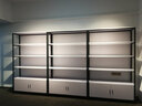 悠佳 货柜产品展示柜置物架仓储隔断陈列化妆品精品架货架带门定做 带柜6层长120*宽34*高200cm 实拍图
