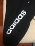 阿迪达斯（adidas）男裤子 2025秋冬季新款卫裤运动裤经典加绒保暖休闲裤束脚长裤子 灰色 adidas字母logo 加绒保暖 XL (185/90A) 实拍图