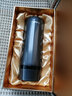 万事达宜兴紫砂内胆保温杯男女商务过滤泡茶杯真空紫砂杯磁化杯礼品装 雅仕黑 实拍图