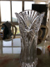 透明玻璃透明加厚花瓶摆件客厅插花花瓶干花富贵竹百合花瓶欧式餐桌水培花瓶 35白菜高约33CM 实拍图
