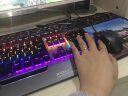 磁动力（ZIDLI）暴走机械键盘鼠标套装104键青轴光轴混光金属有线游戏键盘(lol 吃鸡游戏网咖) 暴走混光(清脆手感 防水)+富德牧马人鼠标 晒单实拍图
