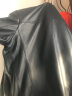 比菲力（BEVERRY）头层真皮皮衣男海宁绵羊皮2020春夏款外套修身韩版男士机车皮夹克 宝蓝色 165(M) 晒单实拍图