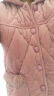 帕美琪睡衣女冬季三层加厚款法兰绒夹棉睡衣女士冬天家居服棉袄套装 7815虾红色 M 150-163cm 80-100斤 实拍图