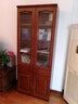 楠枫中式香樟木实木书柜带储物柜2门\3门\5门自由组合书柜带外抽屉柜 5门（带抽） 实拍图