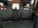 翰静2025新款汽车坐垫全包围四季通用皮座垫五座小车免拆汽车座套适于 纯黑色 东南DX7DX3宝沃BX7BX5汉腾X7 X5 实拍图
