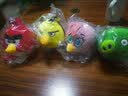 经典版Angrybirds 愤怒的小鸟 2.5寸毛绒公仔（带塑料挂钩）绿猪 实拍图