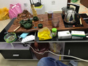 恒越 紫砂茶具套装四合一全自动电磁炉茶盘茶台茶海冰裂整套茶具汝窑功夫茶壶茶杯茶具套装家用 21仿酸枝一体佛玻璃全自动 实拍图