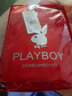 花花公子（PLAYBOY）本命年秋衣秋裤内衣套装龙年大红色结婚送礼情侣兔头保暖纯棉 秋衣秋裤+平角裤1+袜子1+礼品袋1 XL 实拍图