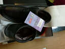 红蜻蜓男鞋棉鞋男士冬季加绒保暖皮鞋低帮男靴头层牛皮商务正装鞋子防滑 黑色 40 实拍图